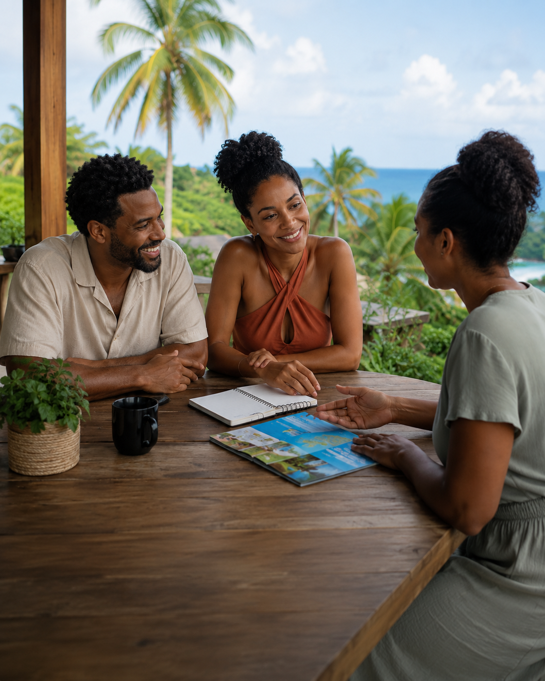 Founder of Mondélice Évasion, concierge services in Guadeloupe