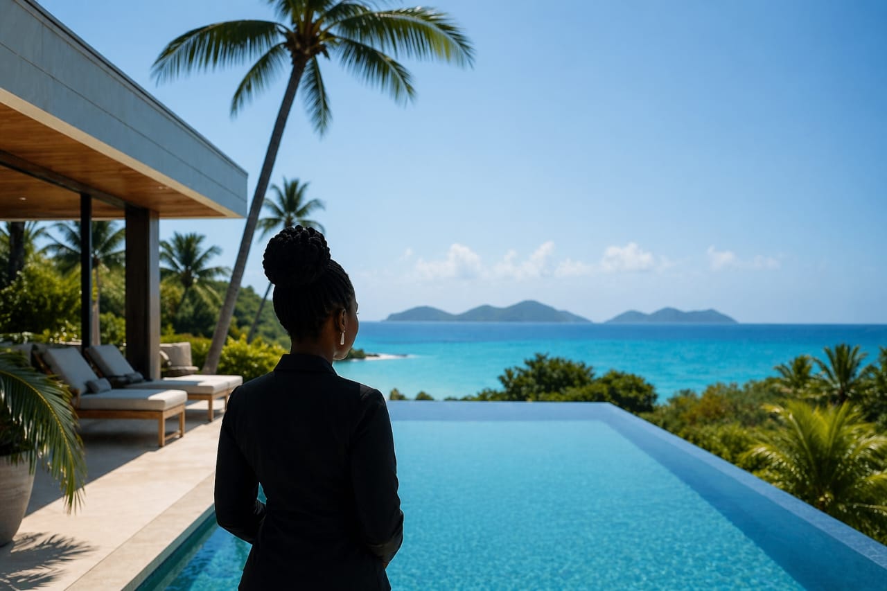 Chef à domicile pendant un séjour en Guadeloupe