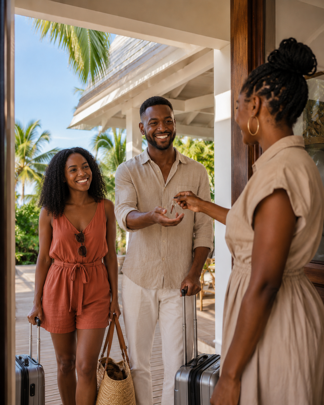 Fondatrice de Mondélice Évasion, conciergerie en Guadeloupe