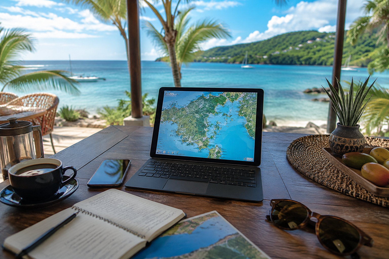 Préparation d’un séjour personnalisé en Guadeloupe